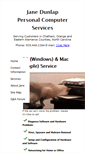 Mobile Screenshot of janedunlap.com